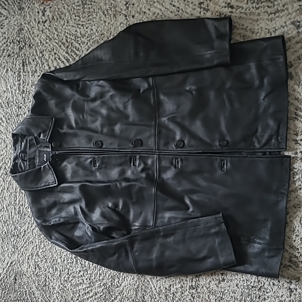 Vintage JLC New York Outerwear Leather Jacket Size Large
